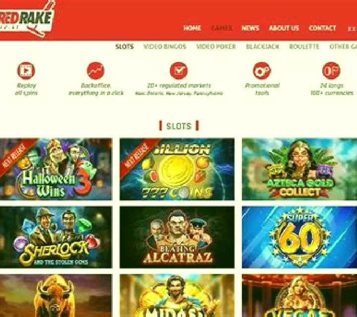 red rake gaming slots portfolio